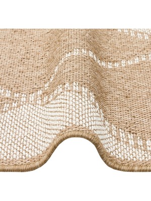 Eko Halı Salda 04 Natural White Jüt Sisal Halı