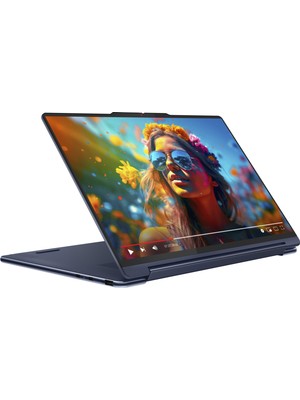 Lenovo Yoga 9i – 14" OLED 5.18MA Dokunmatik Business Laptop Intel Core Ultra 7 155H Intel Arc Graphics 16GB Lpddr5 Ram 1tb Pcle 4 SSD Win 11 Home Kozmo Mavi