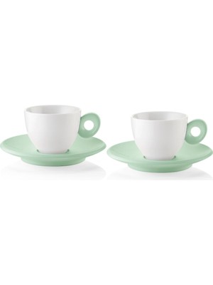 Guzzini Everyday 2'li Espresso Fincanı Yeşil