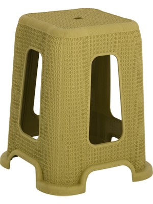 Mandella Sağlam Plastik Örgü Tabure