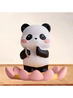 Aling Şları Meslektaşları Için Stand Oda Dekoru Panda HEYKELCIĞ.6CMX8.2CMX9CM (Yurt Dışından)