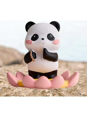 Aling Şları Meslektaşları Için Stand Oda Dekoru Panda HEYKELCIĞ.6CMX8.2CMX9CM (Yurt Dışından)