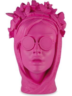 Baci Milano Sagrada Familia Cameo La Stilosa Dekoratif Büst 14 cm Fuşya