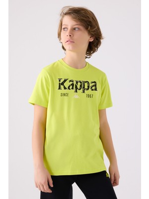 Kappa Erkek Çocuk Sarı T-Shirt