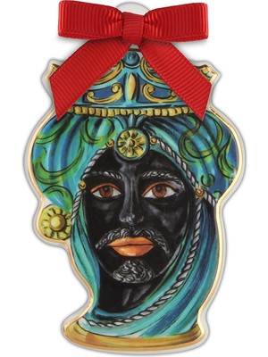 Baci Milano Joke Sicily Le Gioie Face Man Dekoratif Obje