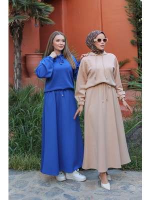 Kapşonlu Etekli Scuba Takım