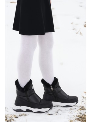 Kiko Kids Pamela Fermuarlı Kız Çocuk Kar Botu