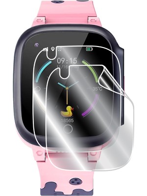 Jetzu Uz S25 - Smartberry Z40 Akıllı Çocuk Saati ile Uyumlu Ipg Hydrogel Ekran Koruyucu (2 Adet)