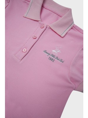 Beverly Hills Polo Club Bg Store Kız Çocuk Pembe T-Shirt 23Ss2Bhg521