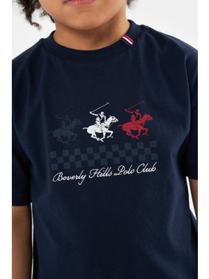 Beverly Hills Polo Club Bg Store Erkek Çocuk Lacivert T-Shirt 23Ss2Bhb504