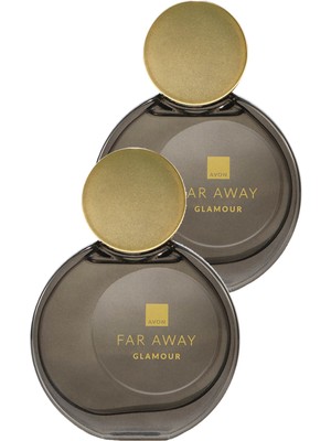 Avon Far Away Glamour Kadın Parfüm Edp 50 ml 2 Adet Yeni