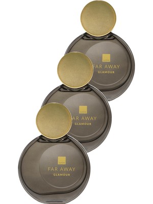 Avon Far Away Glamour Kadın Parfüm EDP 50 ml Üçlü Set Meyveli Kokuya Sahip