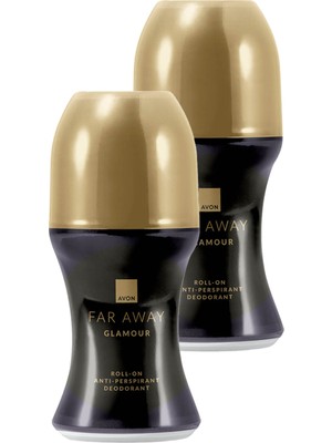 Avon Far Away Glamour Kadın Roll-on Antiperspirant Deodorant 50 Ml Meyvemsi ve Çiçeksi Koku