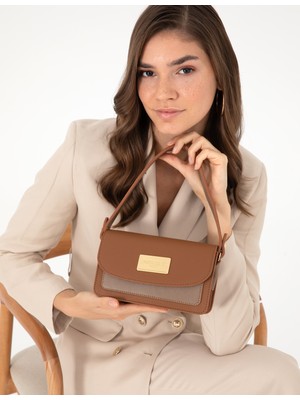 Pierre Cardin Kadın Camel Omuz Çantası 50296300-VR015
