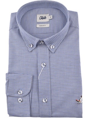 101171219001 Bym Clup Slim Fit Gömlek/laci-Melanj/s