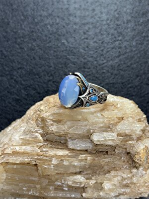 Asteria Jewelry Opal Taşlı Gümüş Yüzük - Doğanın Işıltısını Parmaklarınızda Taşıyın