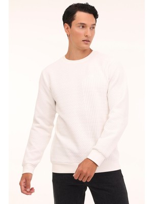 ml Grass 16URB2020 4pr Taş Rengi Erkek Sweatshirt
