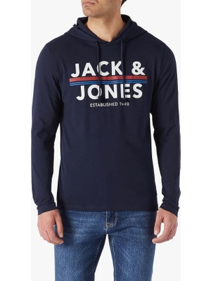 Jack & Jones Jacron Jersey Hood Lw Kapşonlu Sweatshirt