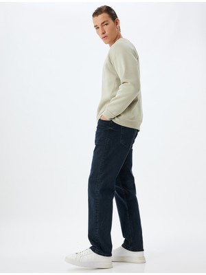 Koton Straight Fit Kot Pantolon - Mark Jean