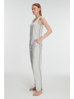Anıl Kadın Pamuklu Uzun Kol Kışlık Pijama TAKIMI11294