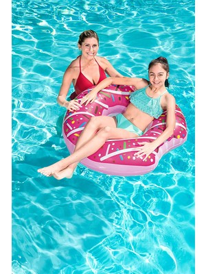Bestway Donut Simit - Şişme Donut Simit - Deniz Şişme Donut Simit - Deniz Simit Donut - Şişme Simit Donut 107 Cm.