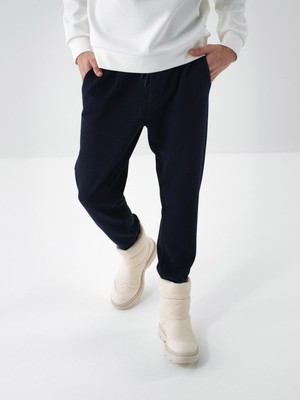 Regular Fit Düz Jogger Pantolon