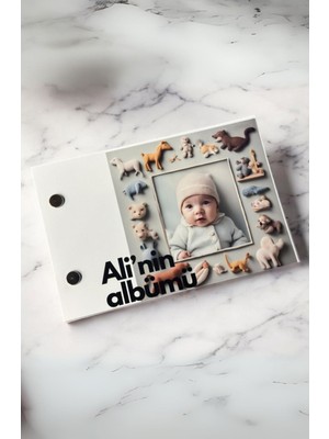 Kişiye Özel Flipbook Bebek Temalı Fotoğraf Albümü (10X15 CM )