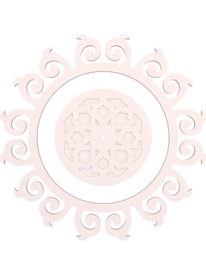 Motifpiyer Lamba Tavan Göbeği 14-Motifli-Yuvarlak-1-Dış Çıtalı