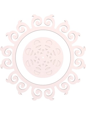 Motifpiyer Lamba Tavan Göbeği 05-Motifli-Yuvarlak-1-Dış Çıtalı