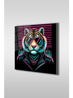 Glaszen Kaplan Bey 2 Kare Cam Tablo