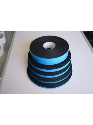 NK Akrilik Köpük Bant (Mavi - Siyah) 12 mm x 50 m