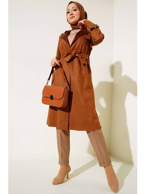 Uğur Butik Fixay Nubuk Süet Trençkot