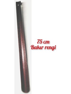 Tekno Trust Polly Paslanmaz Lux Metal Ayakkabı Çekeceği, 75CM. Bakır Rengi, Kerata, Çekecek