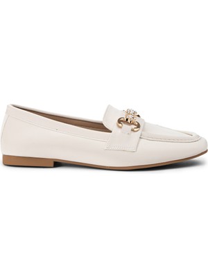 Deery Bej Rengi Kadın Tokalı Makosen - K2068ZBEJC01