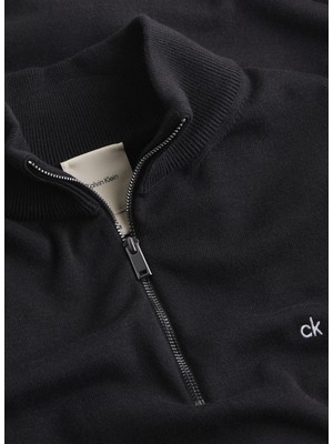 Calvin Klein Kapüşon Yaka Normal Siyah Erkek Kazak K10K113748BEH