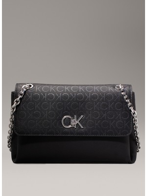 Calvin Klein Siyah Kadın Omuz Çantası K60K6126770GM