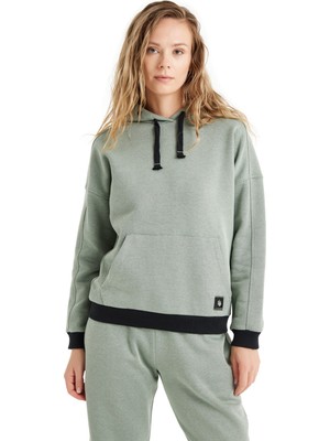 Kadın Sweatshirt 60479 - Yeşil