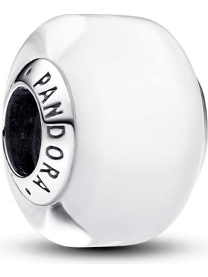 Pandora Beyaz Mini Murano Cam Charm 793118C00