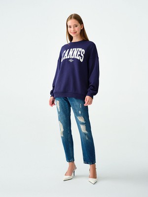 Loft Loose Fit Kadın Sweatshirt