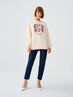 Loft Loose Fit Kadın Sweatshirt