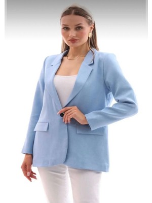 Blazer Tek Düğme Ceket