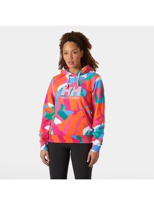 Helly Hansen W Hh Logo Graphic Kapişonlu Kadın Sweatshirt