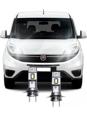 Fardoktoru Fıat Doblo 4 Led Xenon Uzun Far Ampulü H7 Mini Led 2'Li Set