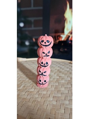 Miforde Halloween Dekoratif Biblo Katlı Balkabağı