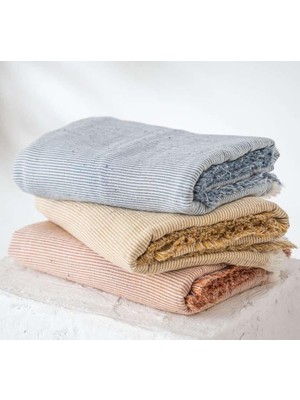 Ecocotton Melinda Bebek Yatak Örtüsü %100 Organik Pamuk Müslin Dokuma Terra 120X170 cm