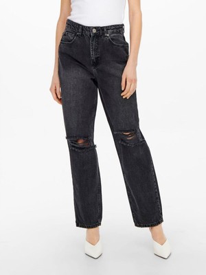 Only Onlrobyn Ex Hw Str L Ak Des CRO086 Noos Kadın Jean Pantolon