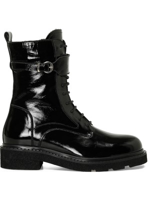 Nine West Rove2 4pr Siyah Kadın Düz Bot
