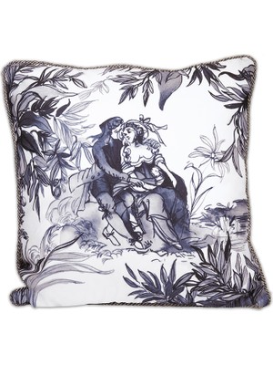 Baci Milano Versailles Kadife Yastık 45  cm   x  45  cm