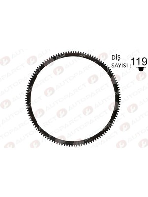 Volant Dişlisi Kng 1.5 Dci 119 Diş 12