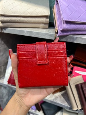 Zeyzey Butik Lola Kartlık Detaylı Mini Cüzdan